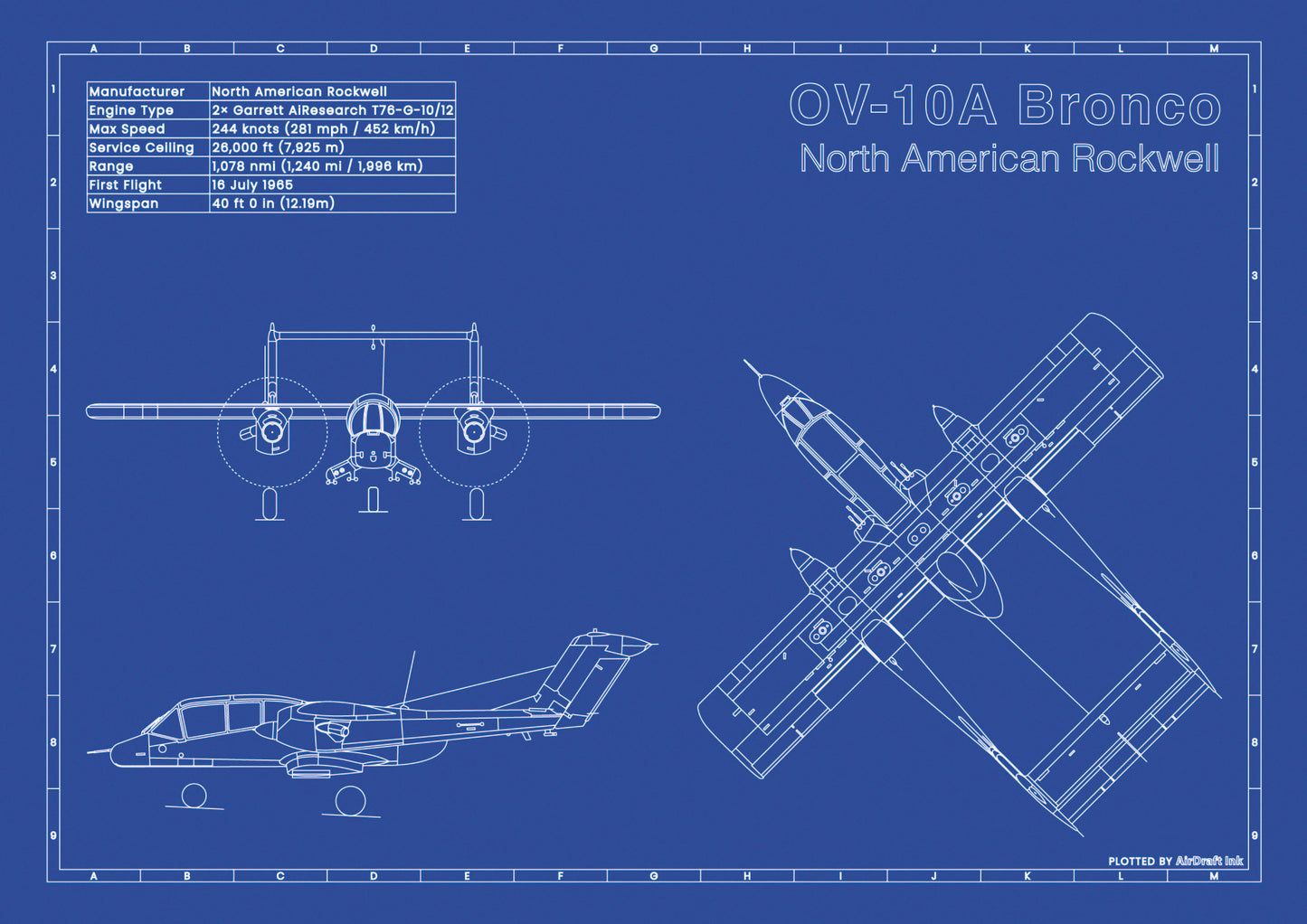 North American Rockwell OV-10A Bronco