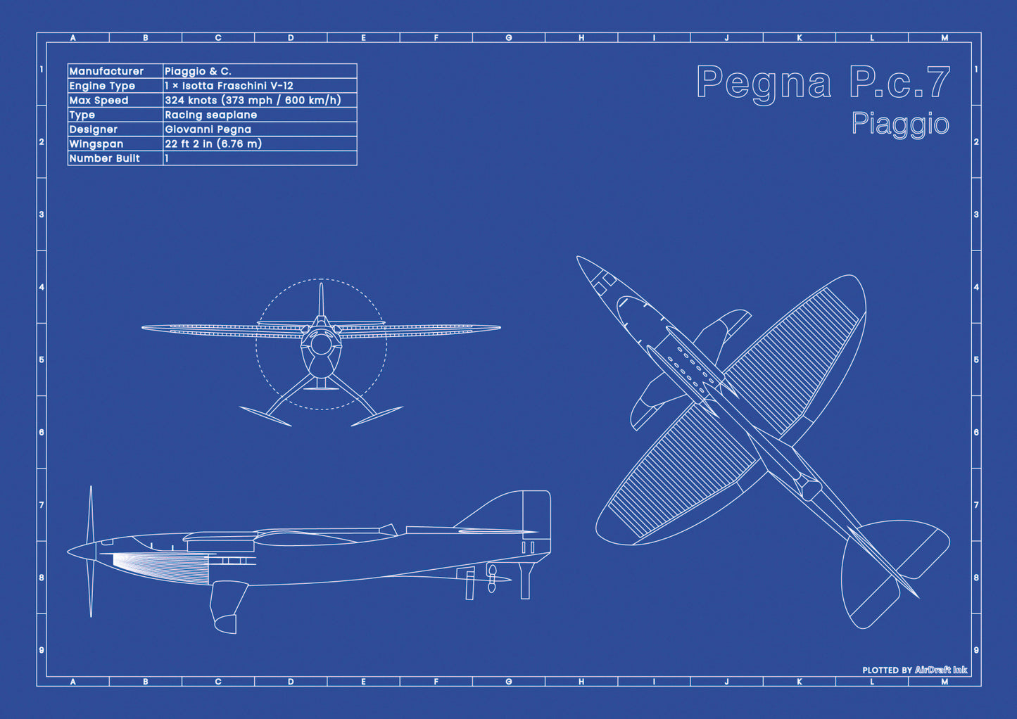 Piaggio Pegna P.c.7