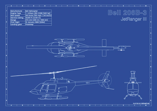 Bell 206B-3 JetRanger III (Floatstep)