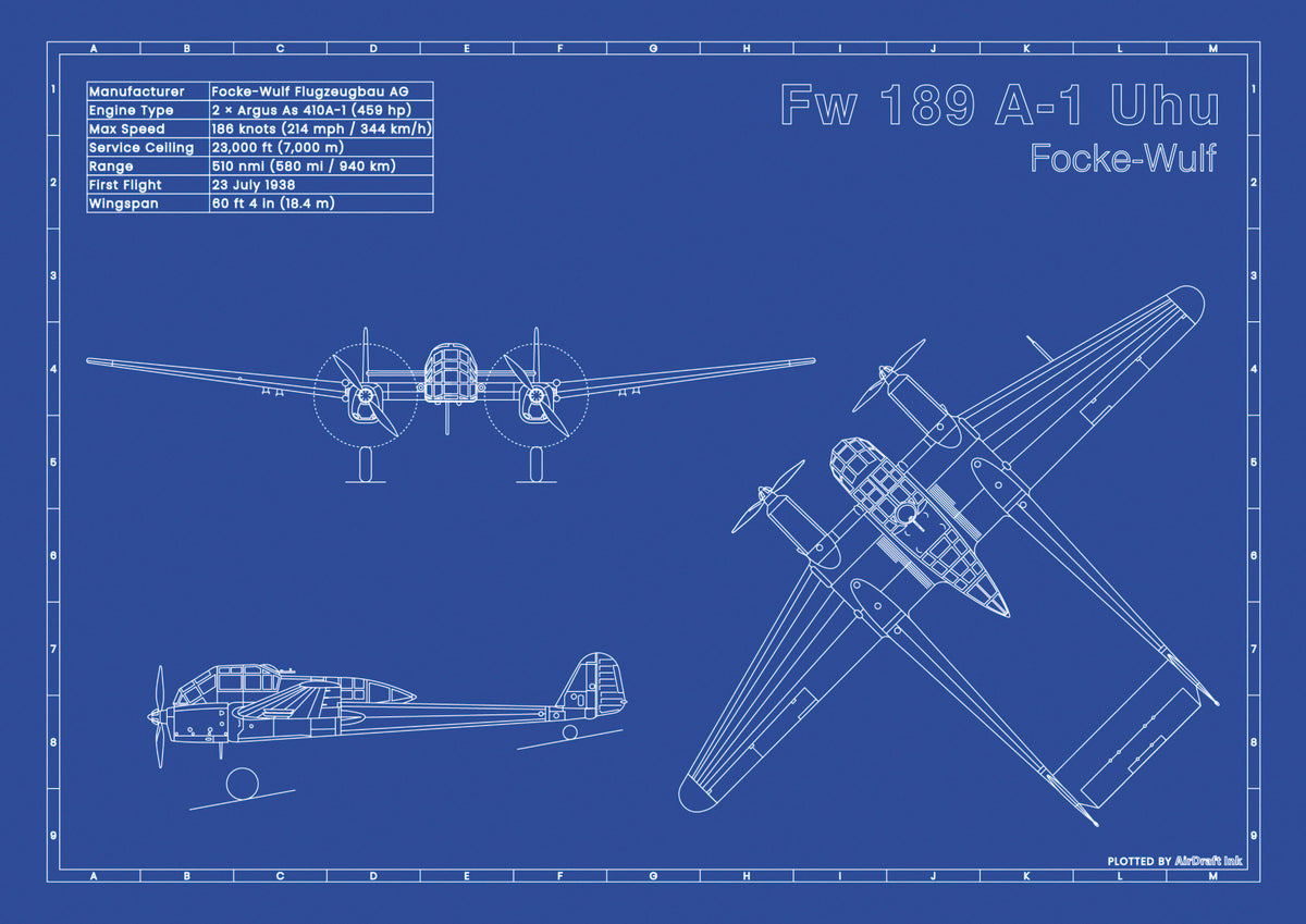 Fw 189 A-1 Uhu