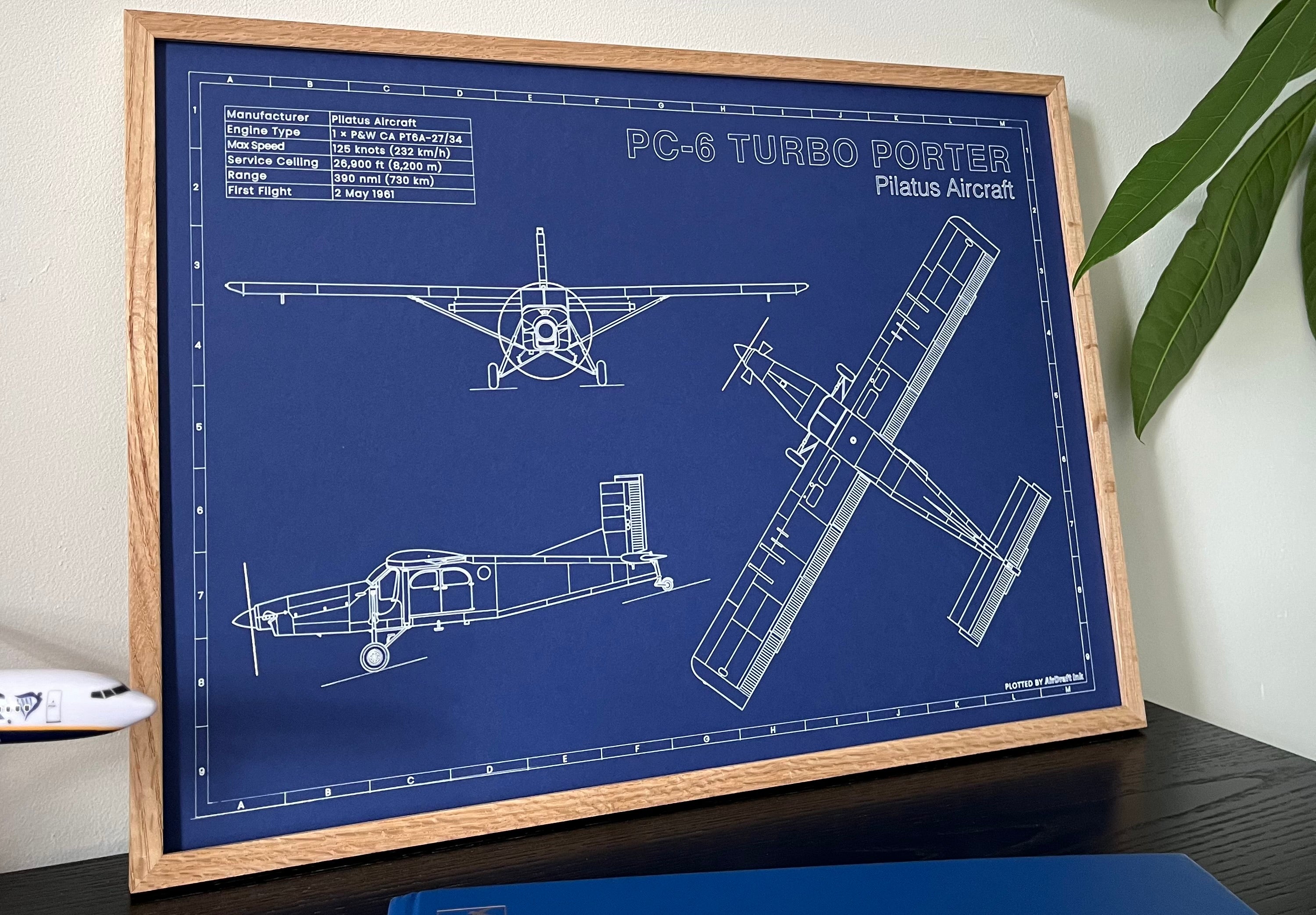 The perfect gift for aviation fans ️🎁 ｜Ink technical drawing – AirDraft Ink